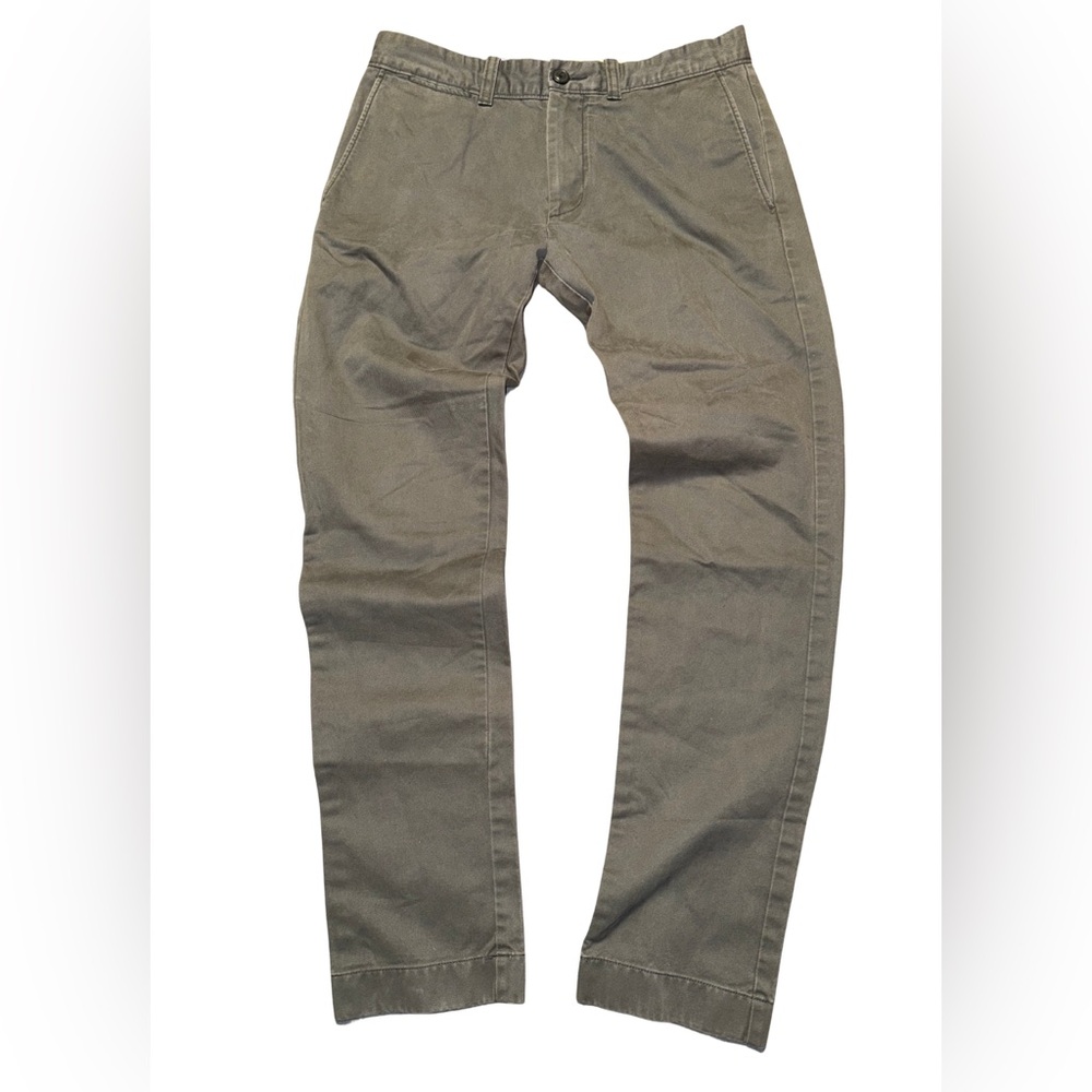 J Crew Men's Grey Khaki Chino Pants 100% Cotton Preppy W39 L29